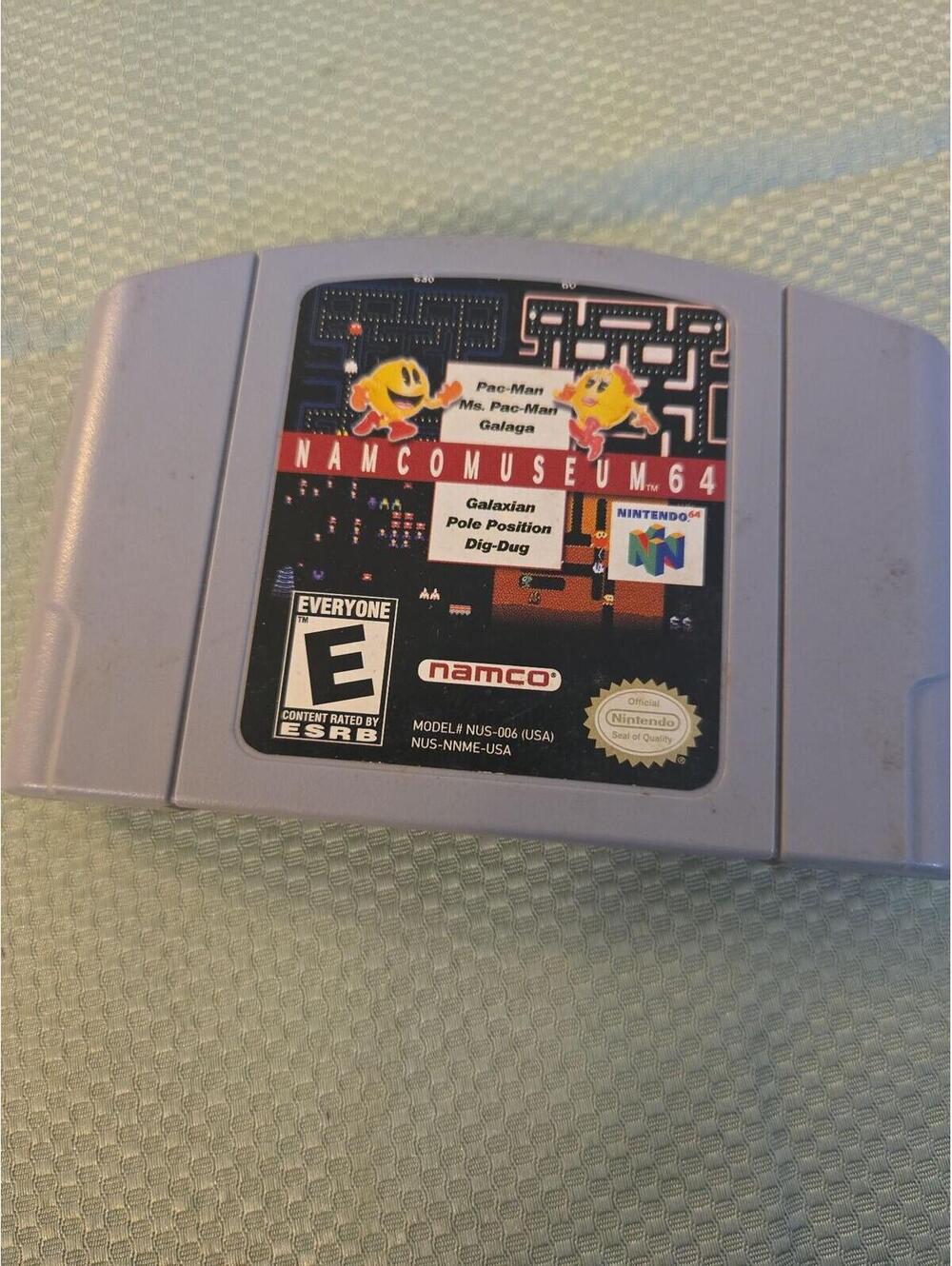 Namco Museum 64 Nintendo 64 (N64) Video Game Cartridge